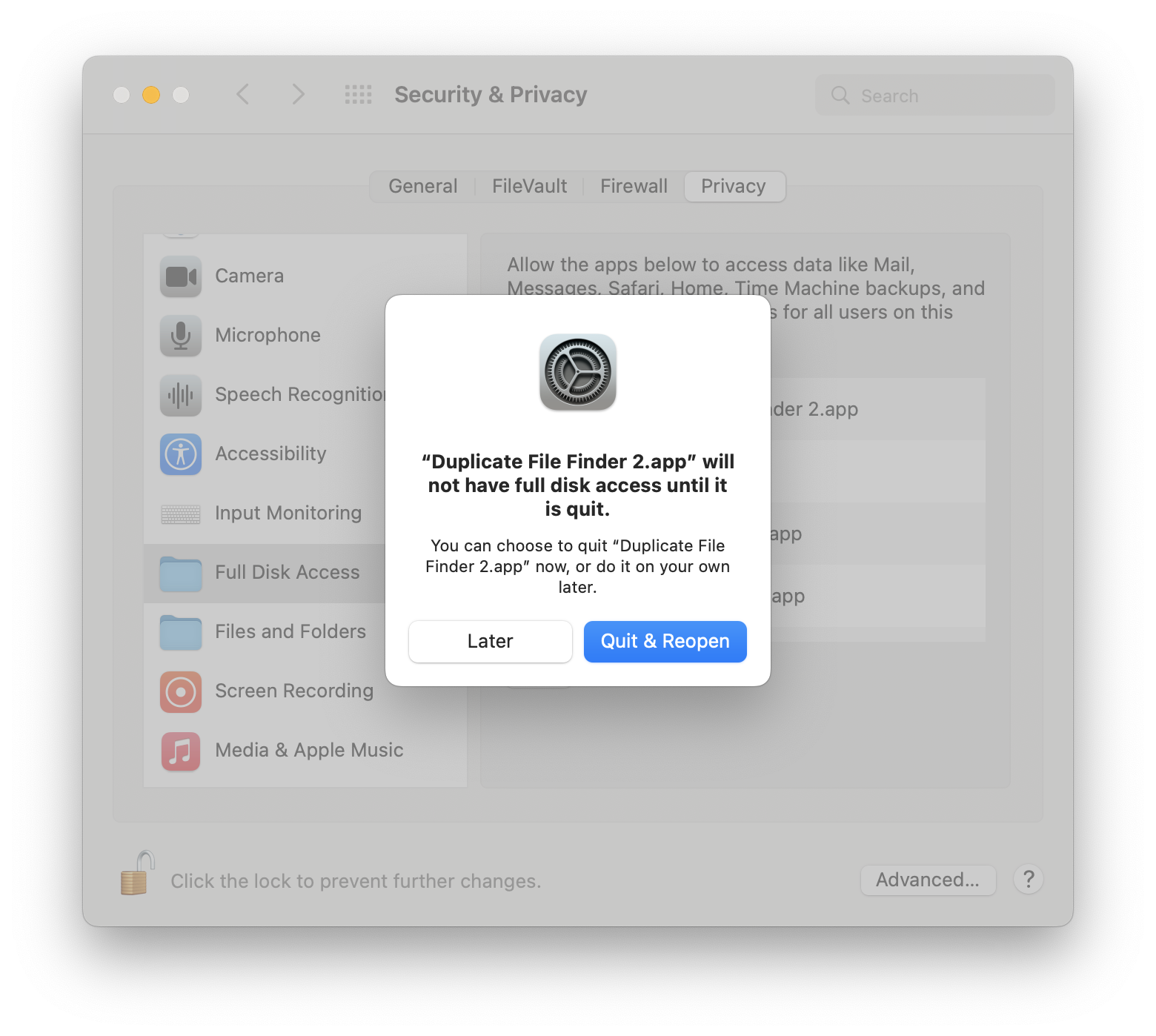 pop-up window